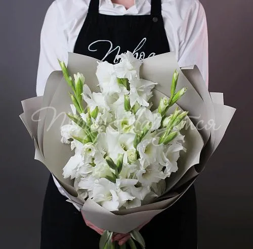 ГЛАДИОЛУСЫ Букет Утренняя нега