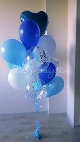 Рождение мальчика Облако шаров "Очаровательный"