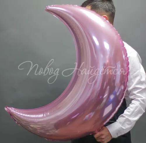 Воздушные шары Луна Розовая