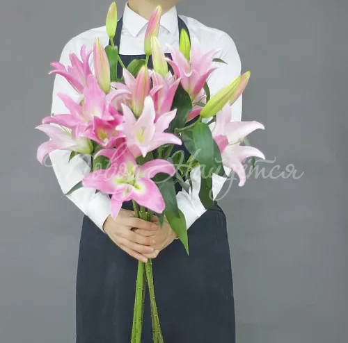 ЛИЛИИ Букет Нежная вуаль