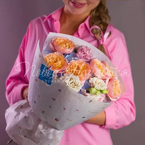 Цветы Букет Черноморский закат