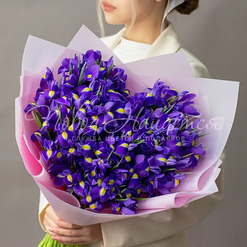 Букет с ИРИСАМИ Букет Ириска