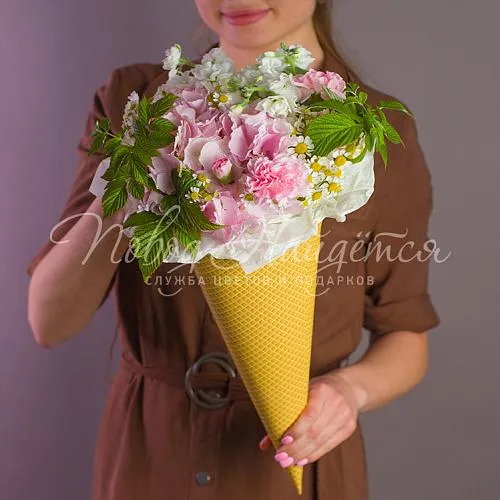 Цветы Букет Ягодный щербет