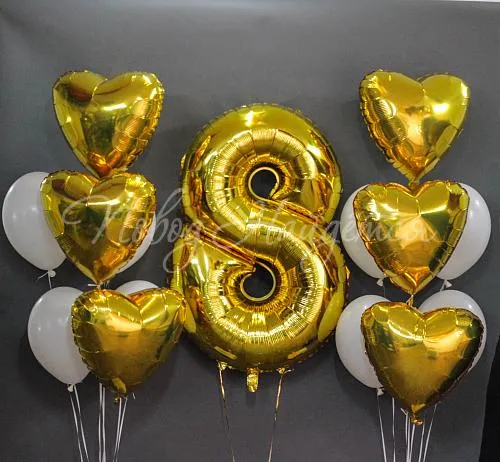 Обычные шары, облака из шаров Облако шаров" Бесконечность"