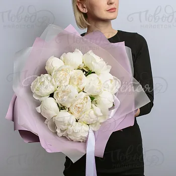 ПИОНЫ Букет Ангельское крыло