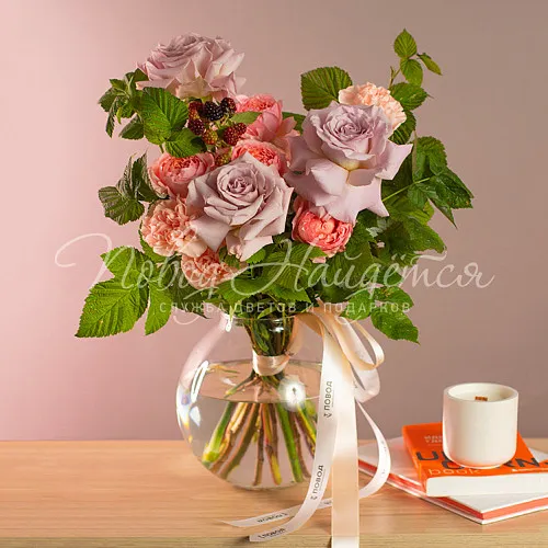 Цветы по подписке Букет Подписка S