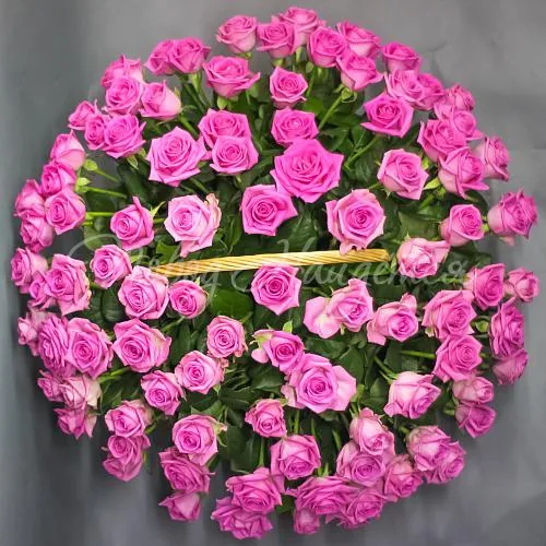 Розы в корзинах Корзина Сан Диего