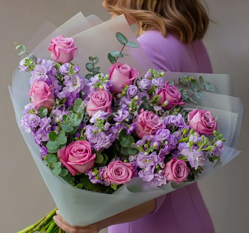 Букеты с МАТИОЛОЙ Букет Босиком по росе