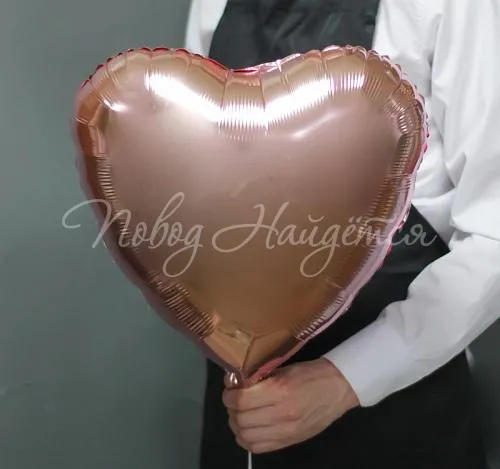 Сердца Сердце Розовый Голд