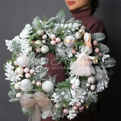 Новогодние композиции Цветочная композиция Мастерская Мороза
