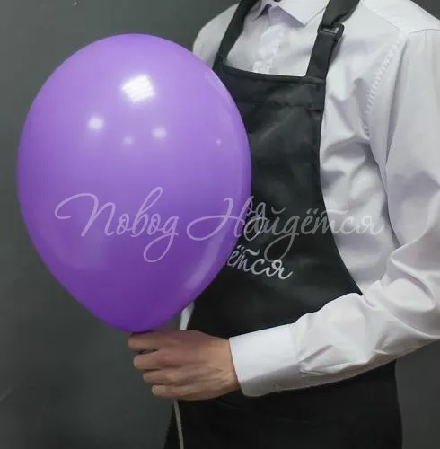 Обычные шары, облака из шаров Сиреневый, 30 см