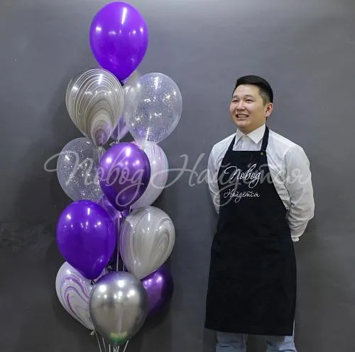 Обычные шары, облака из шаров Облако шаров " На стиле"