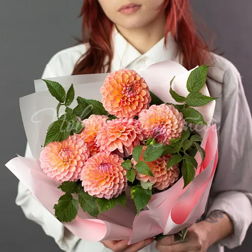 ГЕОРГИНЫ Букет Госпожа Бовари