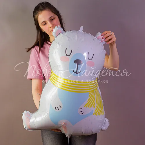 Шары Шары Белый мишка