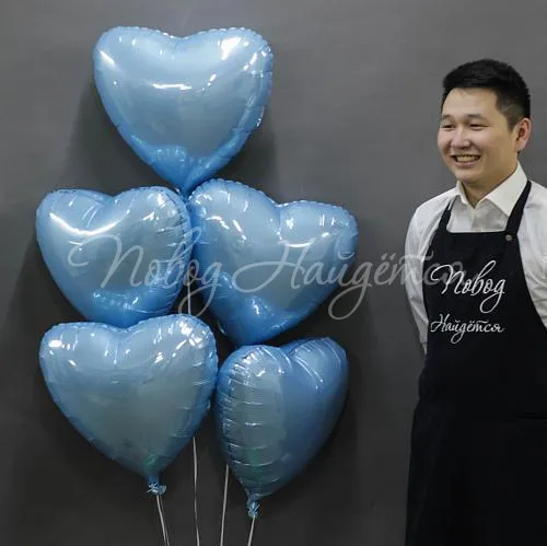 Обычные шары, облака из шаров Облако шаров "Нежное сердце"