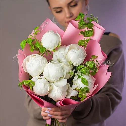 Букеты Букет Белые ранетки