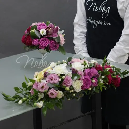 Свадебные композиции Цветочная композиция Комбо 003