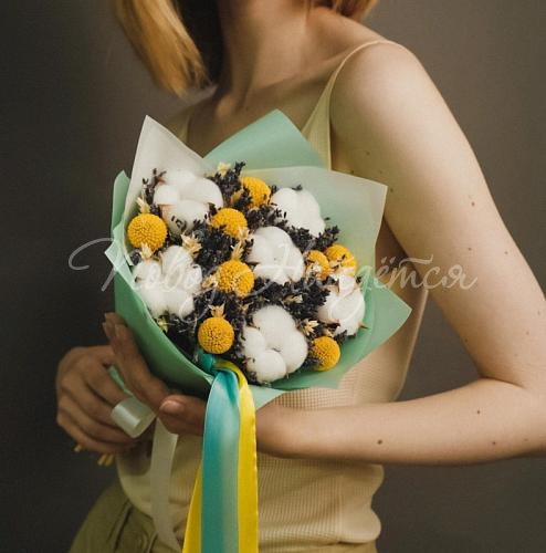 СухоЦветы Букет Хенна