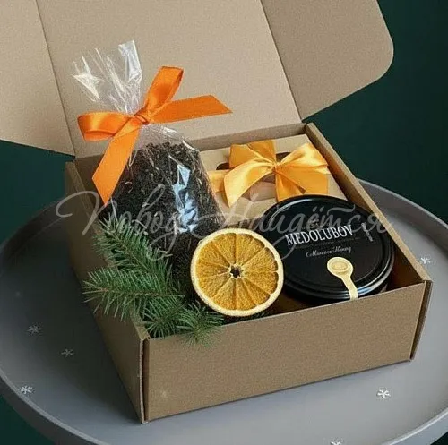 Корпоративные Новогодние подарки Сладкий новогодний подарок №5