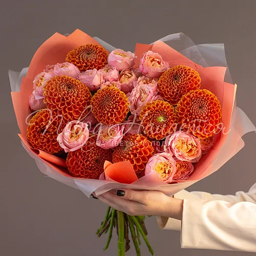 Французские розы Букет Поэтическая нота