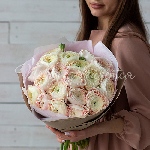 РАНУНКУЛЮСЫ Букет Только с тобой