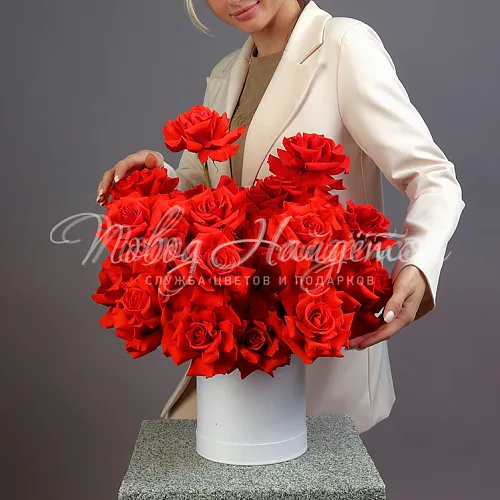 Французские розы Букет Рассветный Лондон