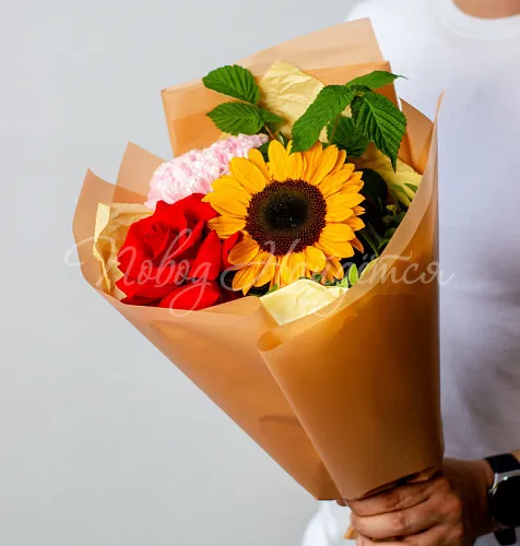 ПОДСОЛНУХИ Букет Бодрое утро