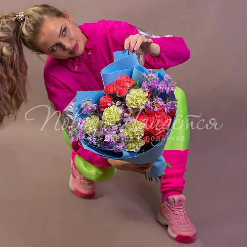 Дизайнерские букеты Букет Санта-Барбара