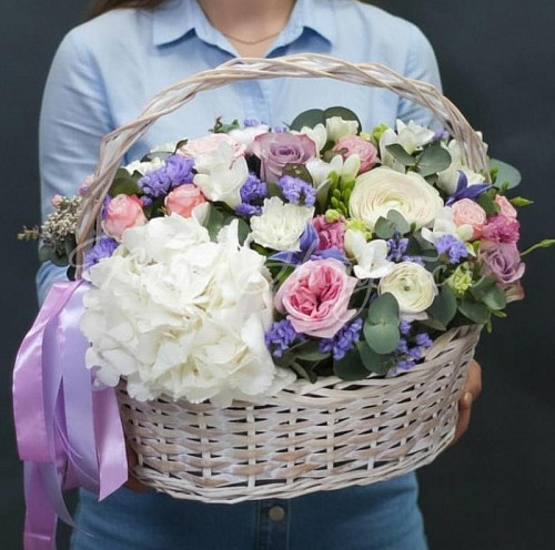 Дизайнерские корзины Корзина Пудровый сон