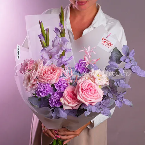 Учителю Букет Доброе сердце