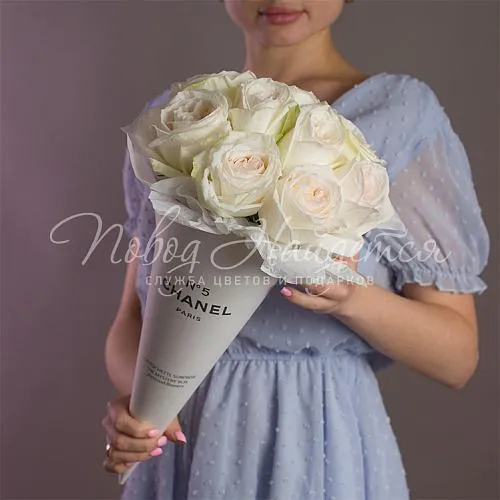 Розы Букет Шанель
