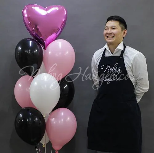 Обычные шары, облака из шаров Облако шаров"Такая разная любовь"