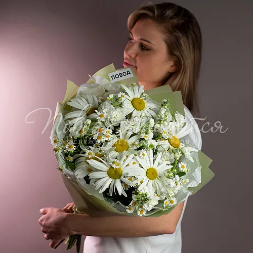 Цветы Букет Лучи сквозь облачко