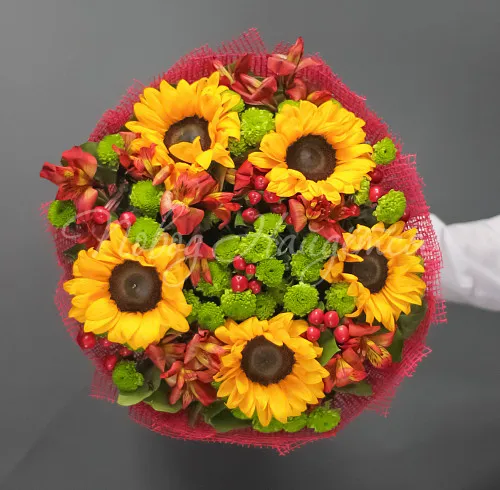 Цветы Букет Июньские деньки