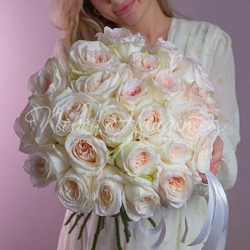 Моно Розы Букет Робкая душа