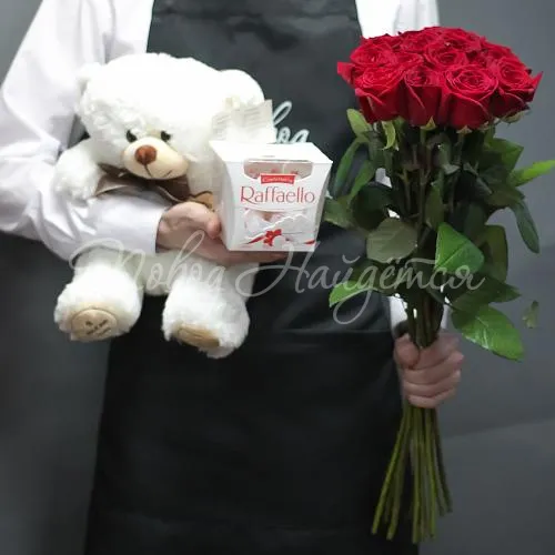 Розы Букет Все вместе № 1