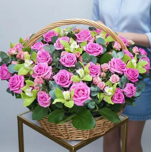 Корзины с орхидеями Корзина Тосса-де-Мар