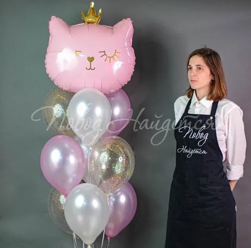 Шары Шары Облако шаров "Кис-Кис"