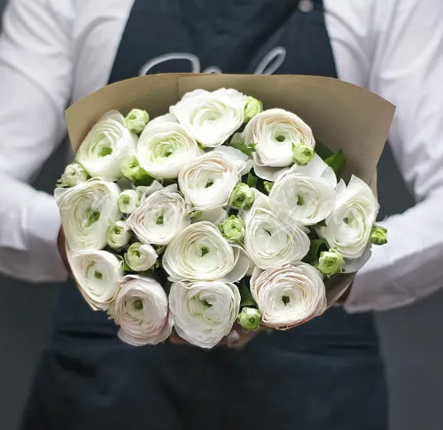 РАНУНКУЛЮСЫ Букет Альба