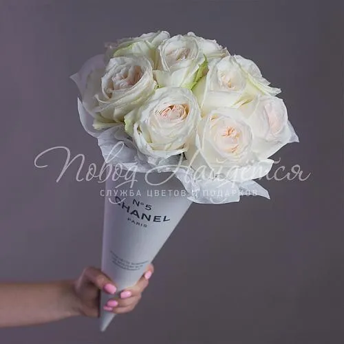 Розы Букет Шанель