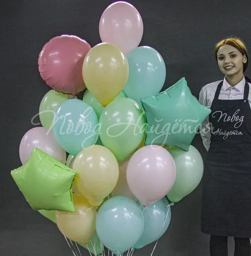 Обычные шары, облака из шаров Облако шаров"Звездное облако"