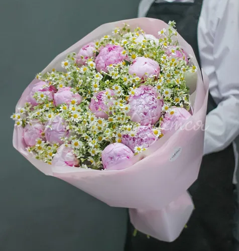 Дизайнерские букеты Букет Дон пион