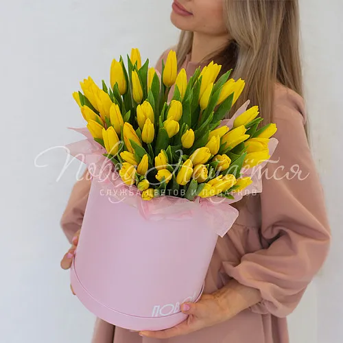 Моно Тюльпаны Букет Солнечная улыбка