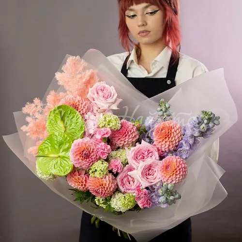 Цветы Букет Лимонад