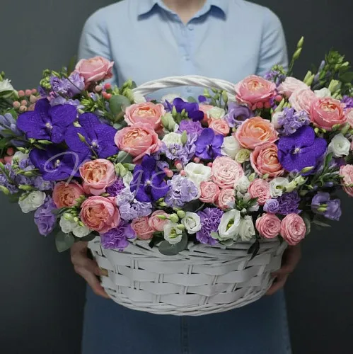 Корзины Корзина Шелковое сердце