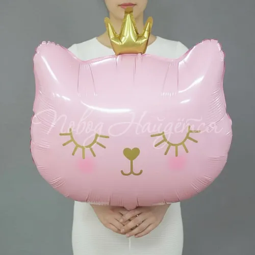 Воздушные шары Кошка в короне