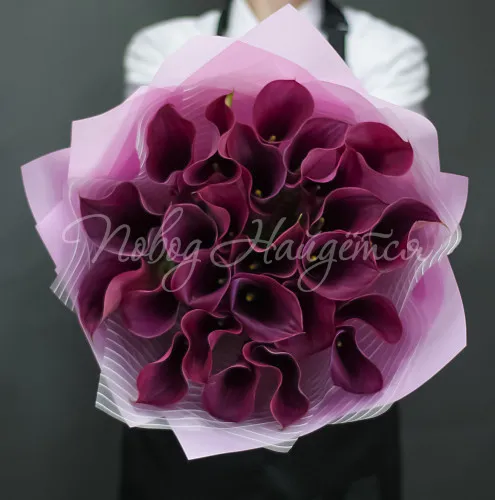 КАЛЛЫ Букет Южная ночь