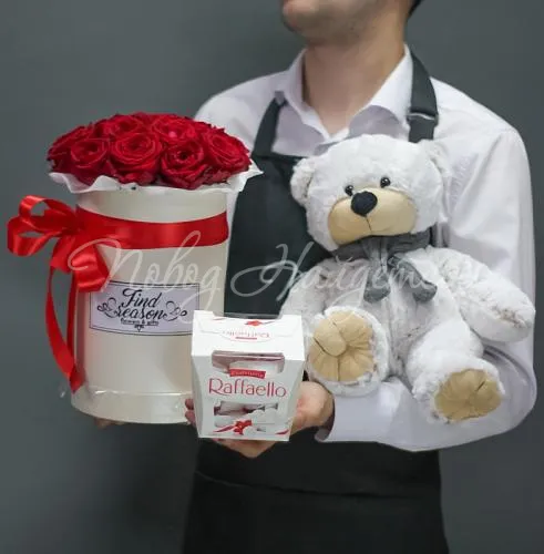 Розы Букет Все вместе №7