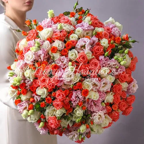 РОЗЫ Букет Вкус пралине