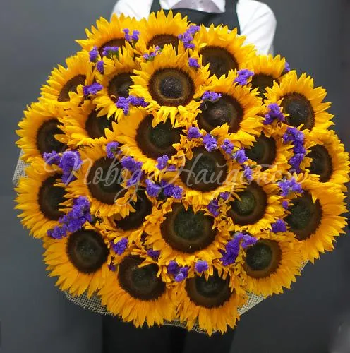 Цветы Букет Однажды на рассвете